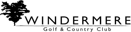 Windermere Golf & Country Club - DJ MasterMix